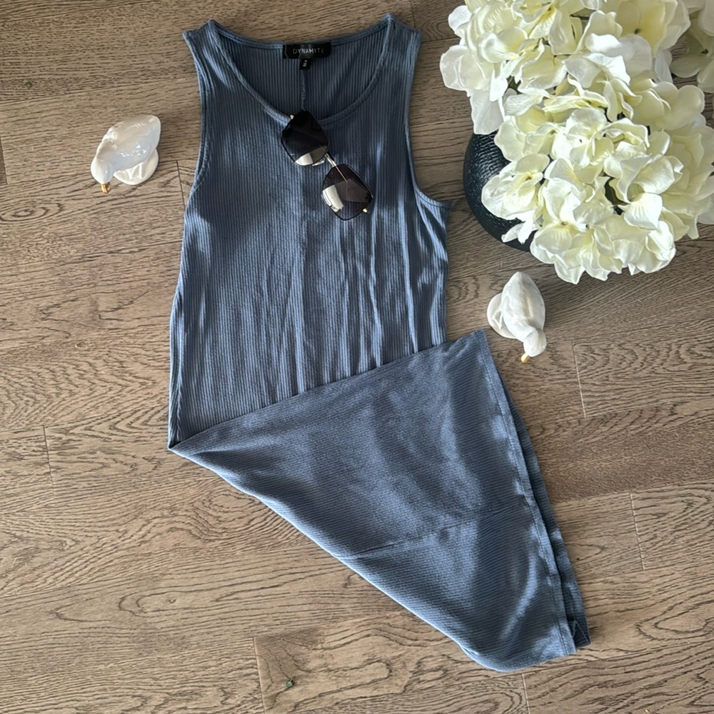 Dynamite Ribbed Summer Dress